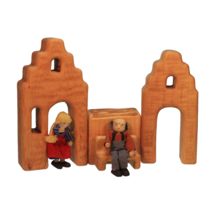 Bikeho City Wall, 4 pcs