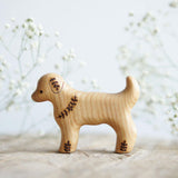 Wooden Dog, Mama, a natural wood animal toy by Tiny Fox Hole (view 2) · view 2