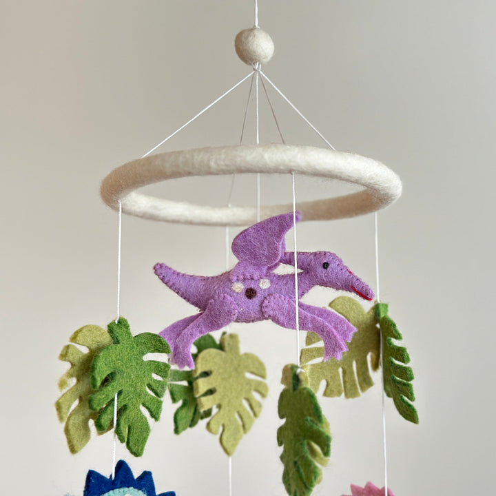 Felt Baby Mobile - Jurassic Dinosaur