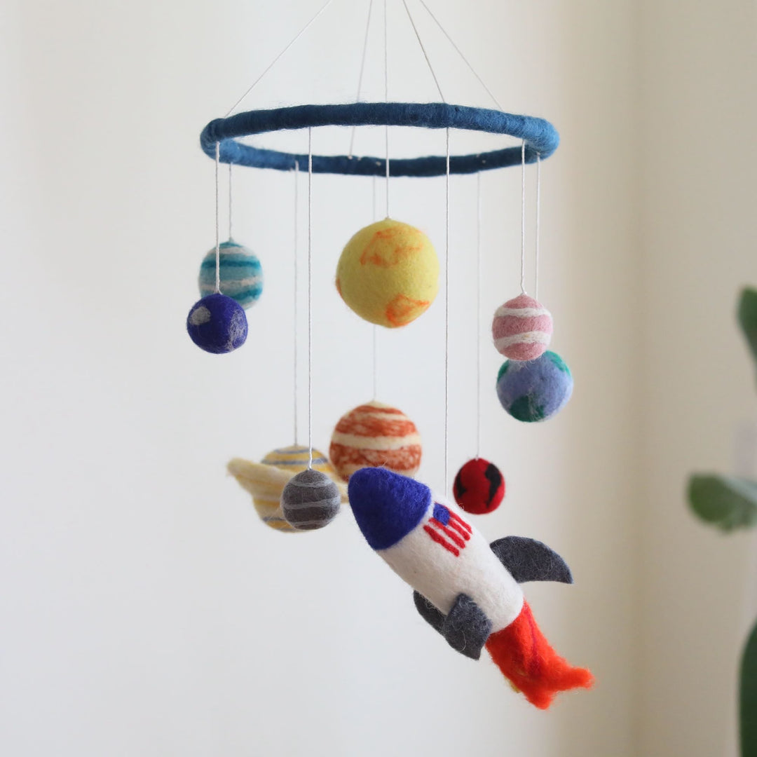 Felt Baby Mobile - Solar System