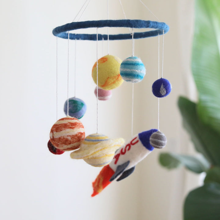 Felt Baby Mobile - Solar System
