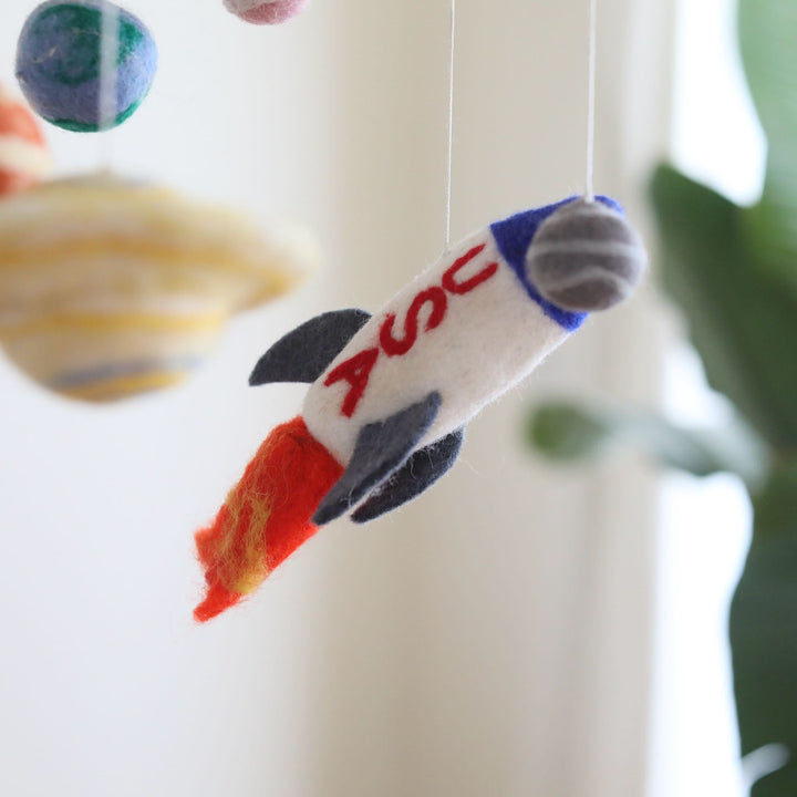 Felt Baby Mobile - Solar System