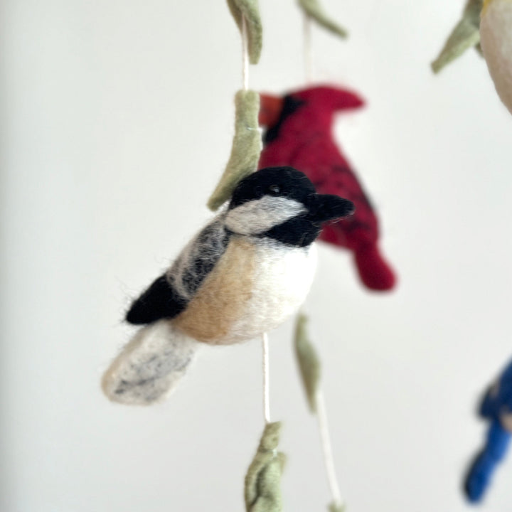 Felt Bird Baby Mobile - Wings of America