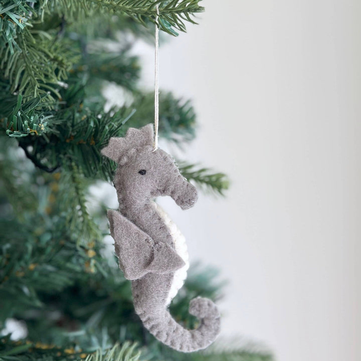 Felt Christmas Ornament Set of 6 - Ocean Creatures