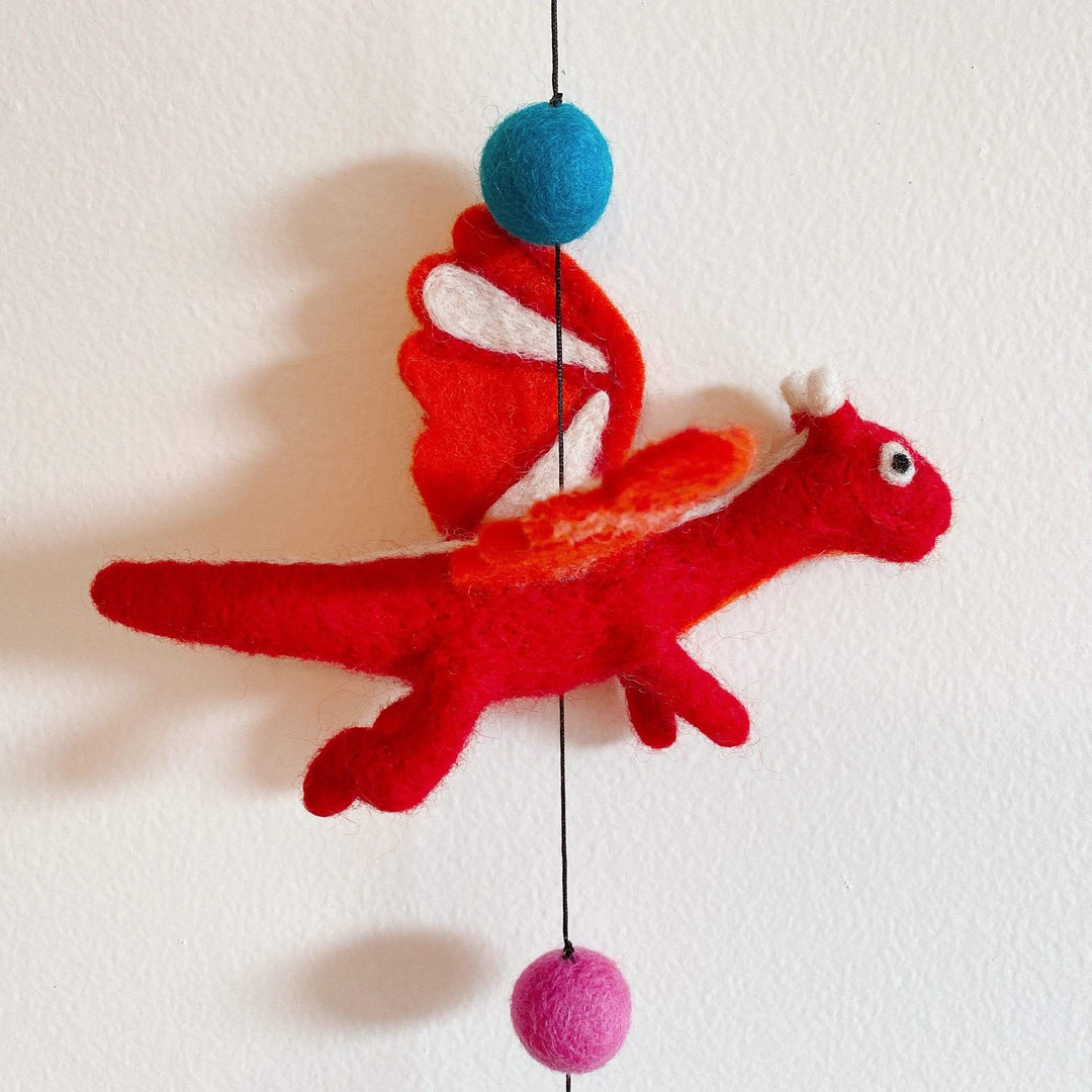 Felt Dragon Garland