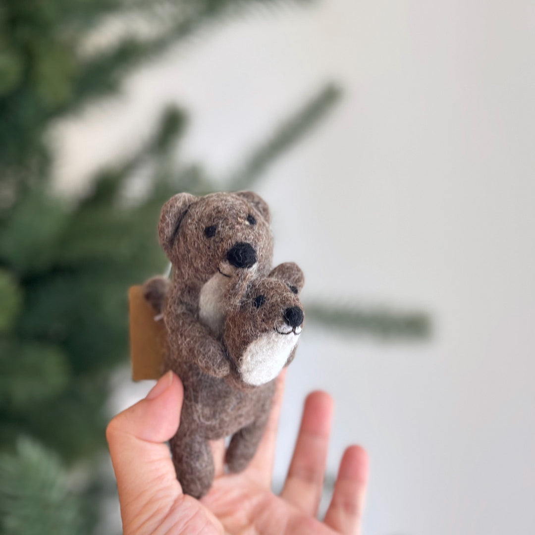 Felt Finger Puppet: American River Otter