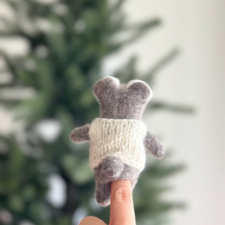 Felt Finger Puppet: Baby Koala