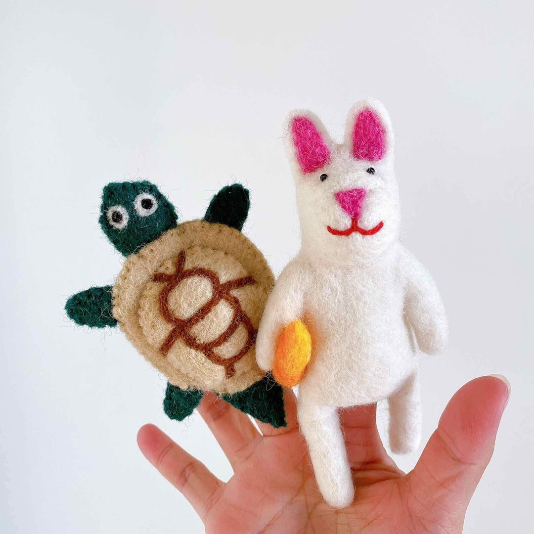 Turtle Finger Puppet