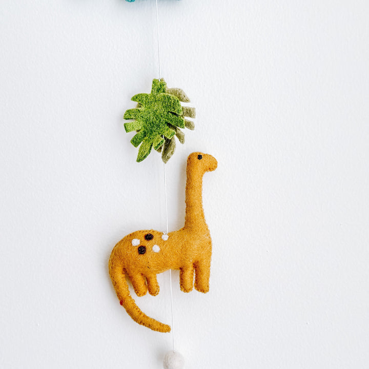 Felt Garland - Jurassic Dinosaur