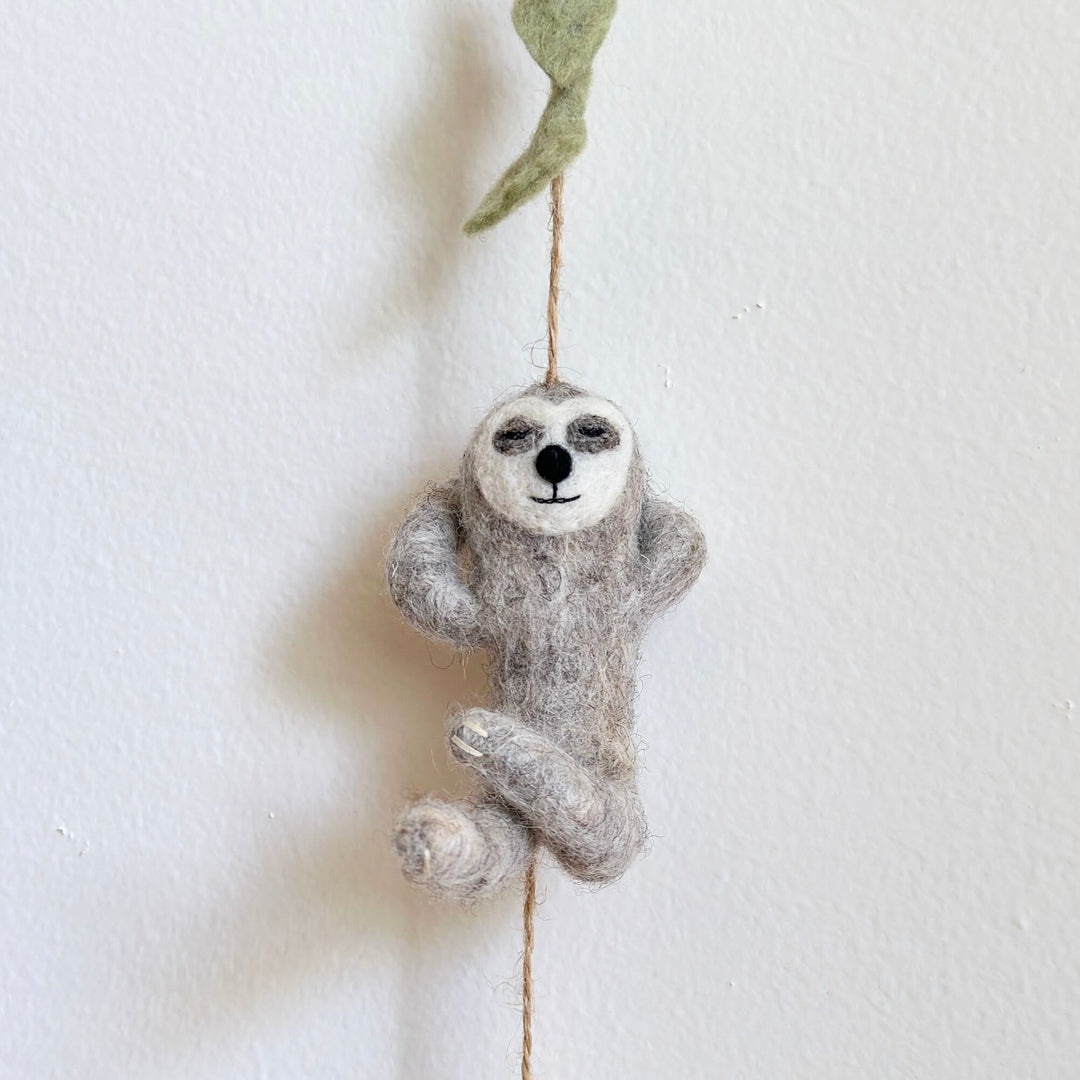 Felt Garland - Slothful Serenity