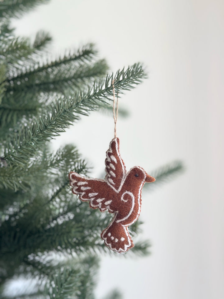 Felt Gingerbread Collection - Dove