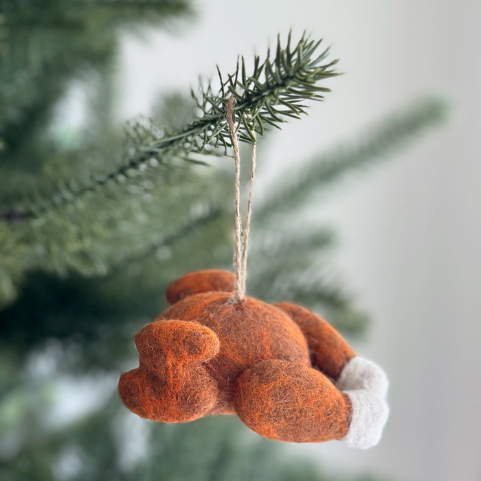 Felt Meat Turkey Ornament