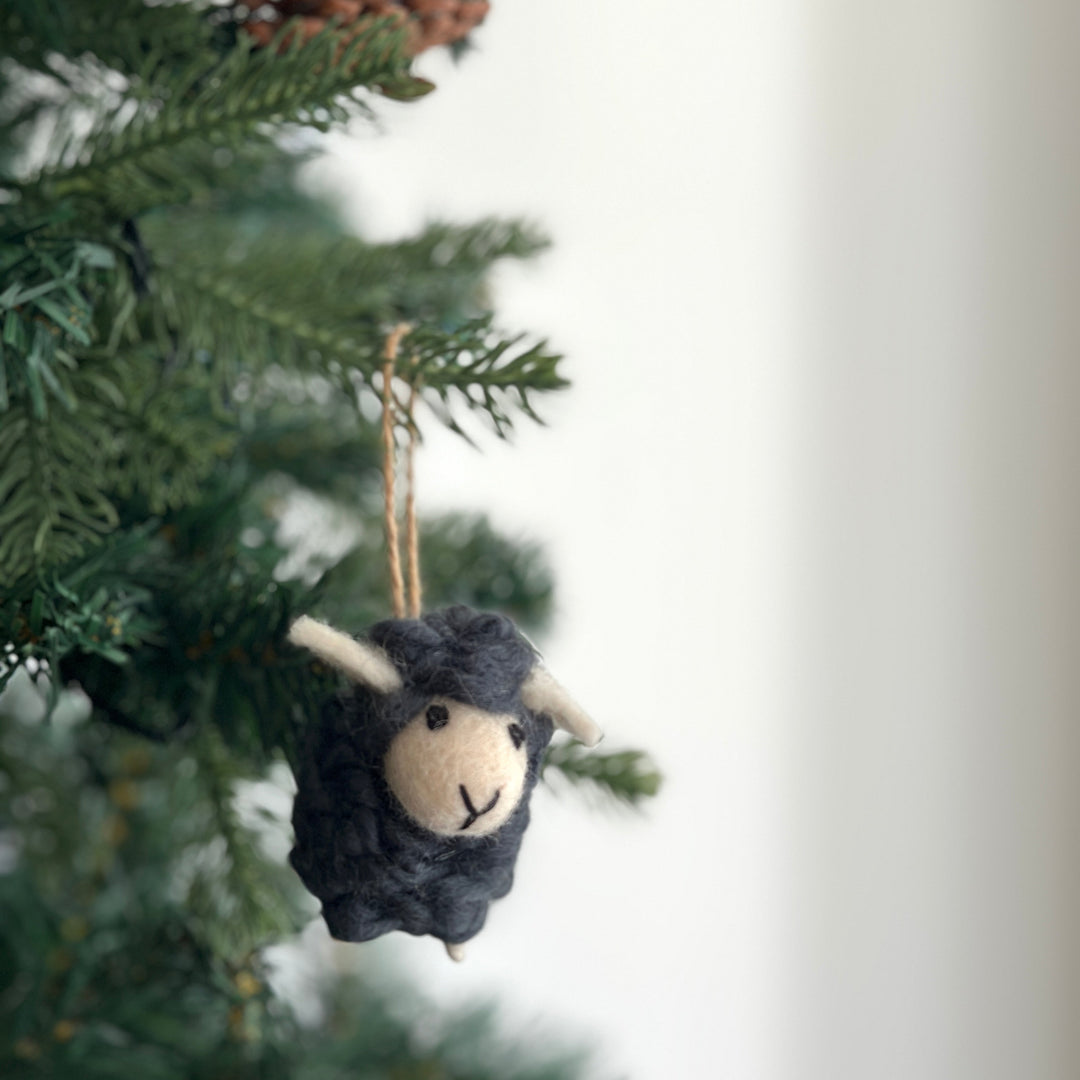 Felt Mini Sheep Ornament