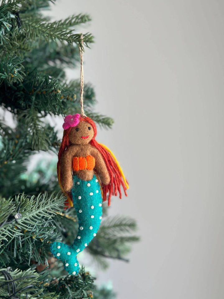 Felt Ornament - Assorted Mermaid