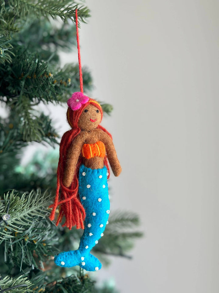 Felt Ornament - Assorted Mermaid