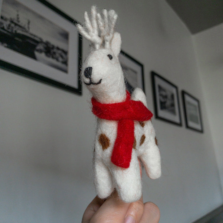 Felt Ornament - Christmas Reindeer