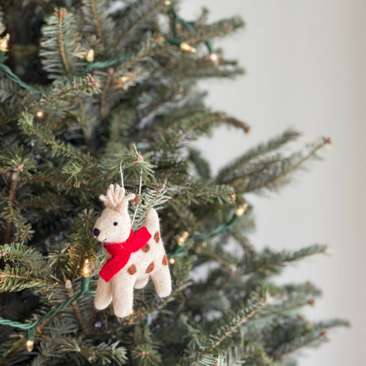 Felt Ornament - Christmas Reindeer