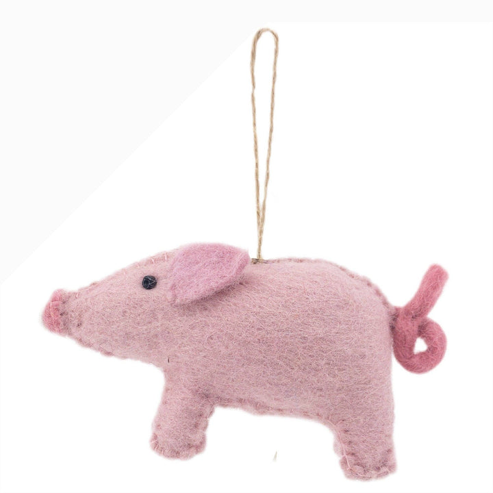 Felt Ornament - Pig