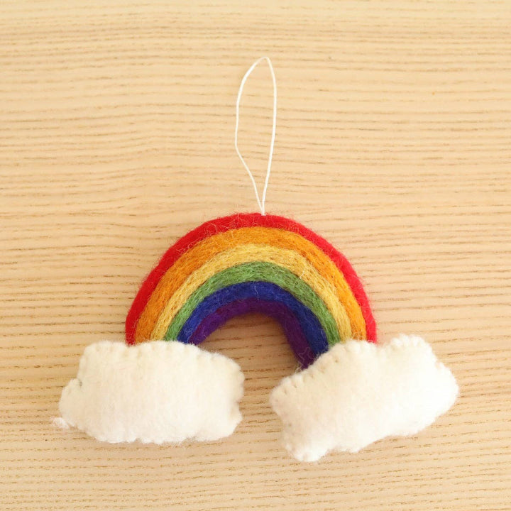 Felt Ornament - Rainbow
