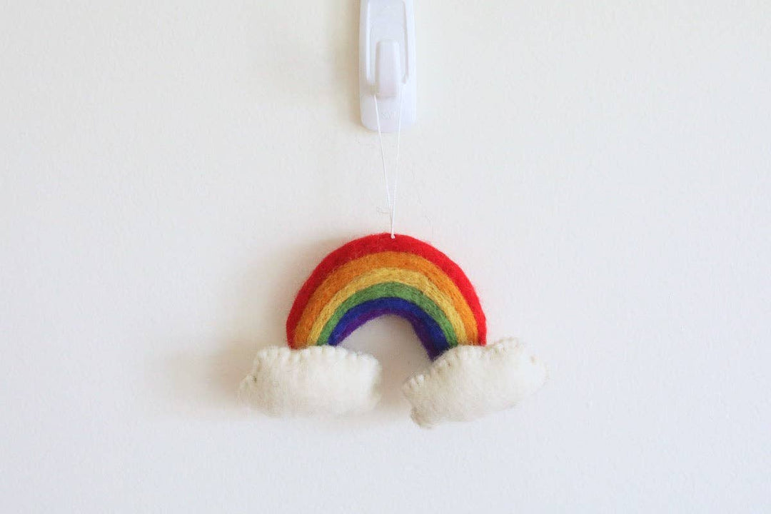Felt Ornament - Rainbow