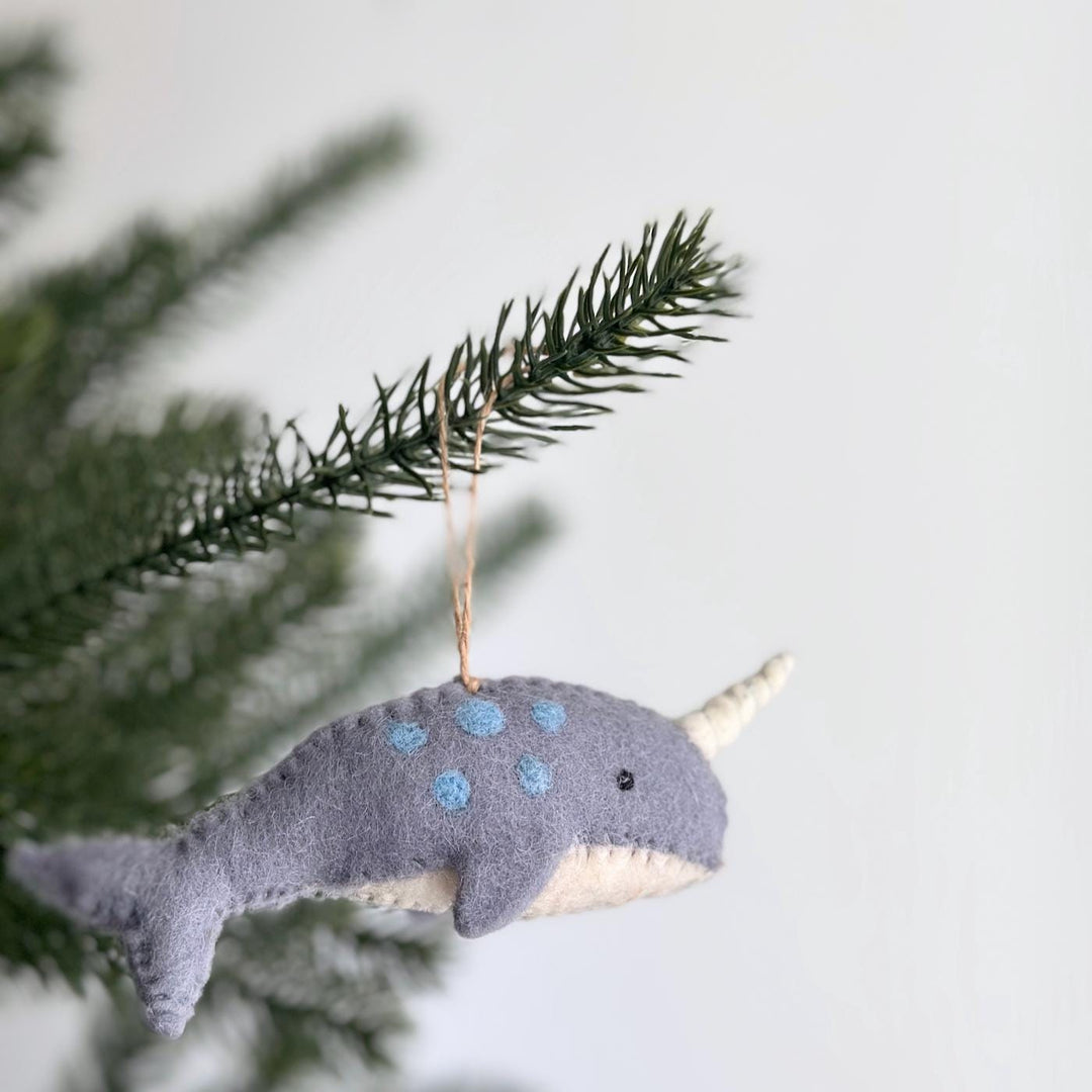Felt Sea Animal Ornaments