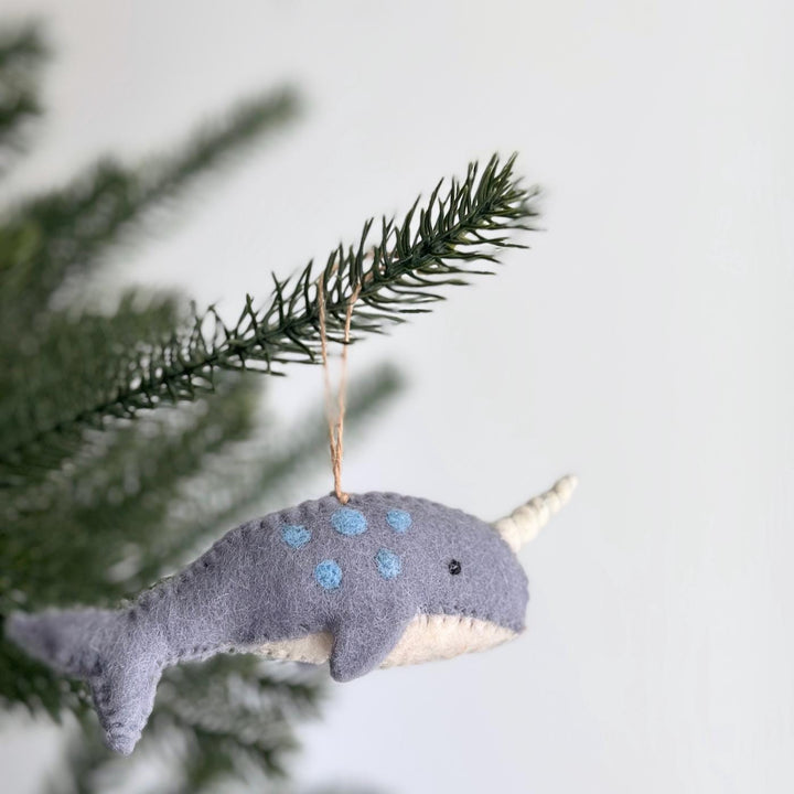 Felt Sea Animal Ornaments
