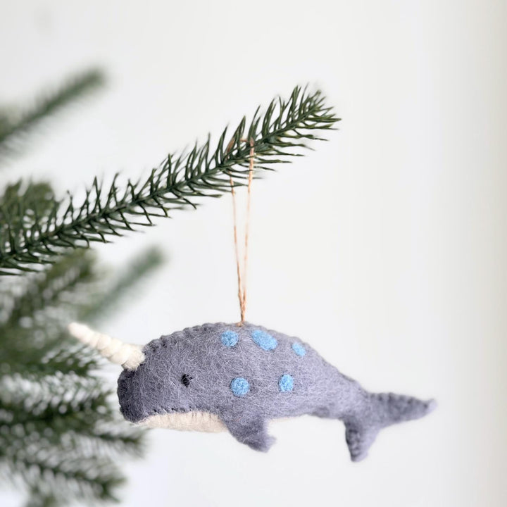 Felt Sea Animal Ornaments