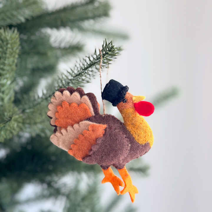 Felt Turkey Ornament