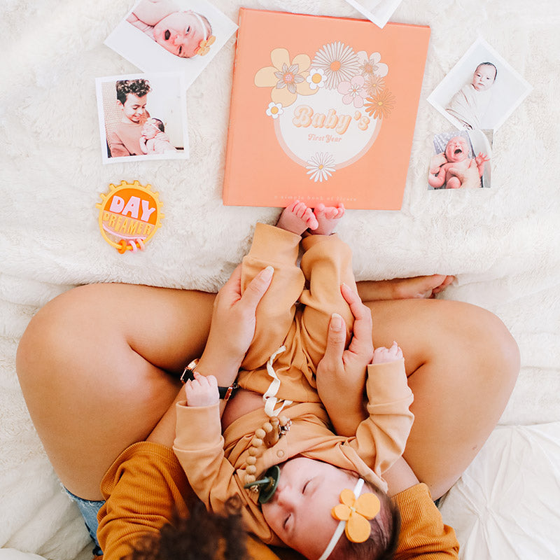 Lucy Darling Flower Child Memory Baby Book