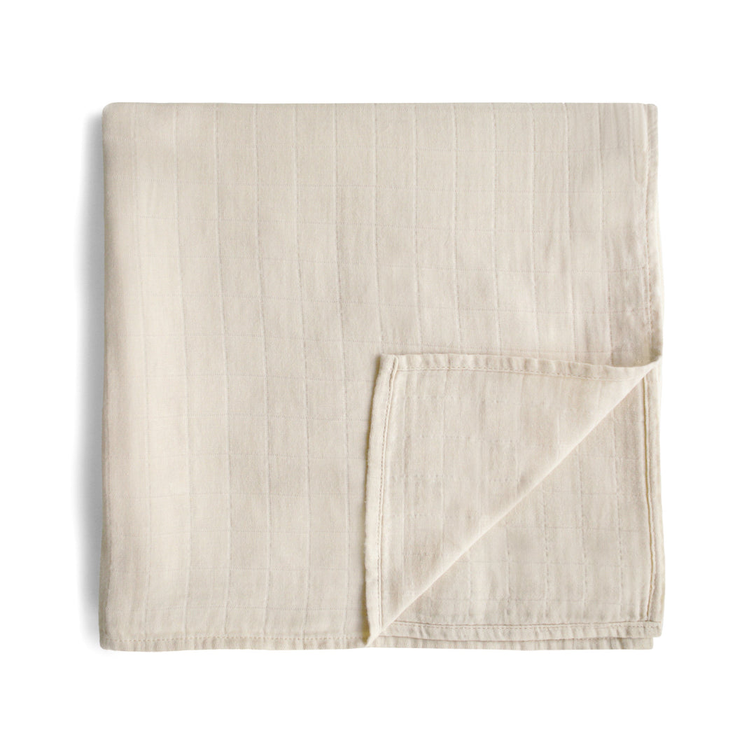 Organic Cotton Muslin Swaddle Blanket
