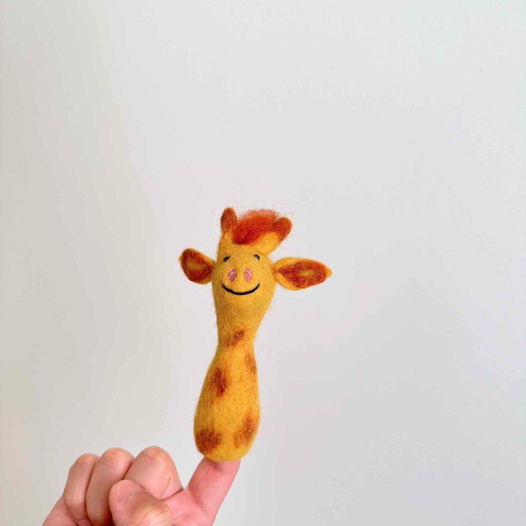 Giraffe Finger Puppet