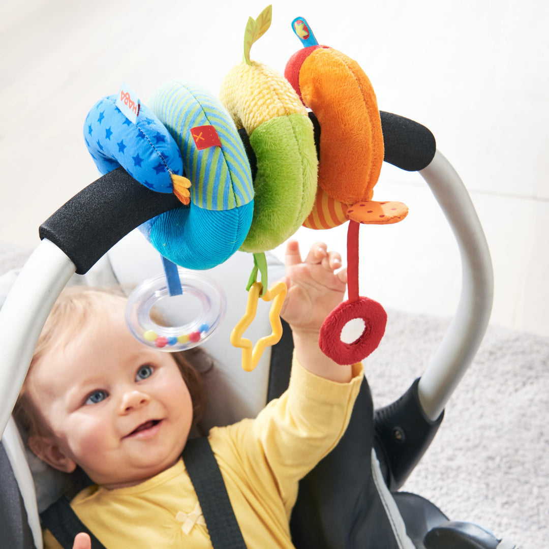 Rainbow Activity Spiral Stroller &amp; Car Seat Toy