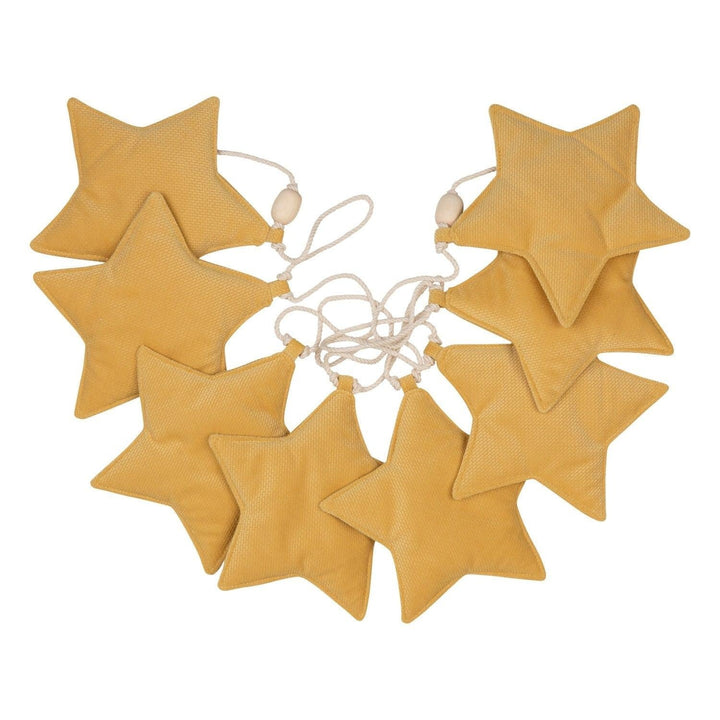 Velvet “Honey Dust” Garland with Stars