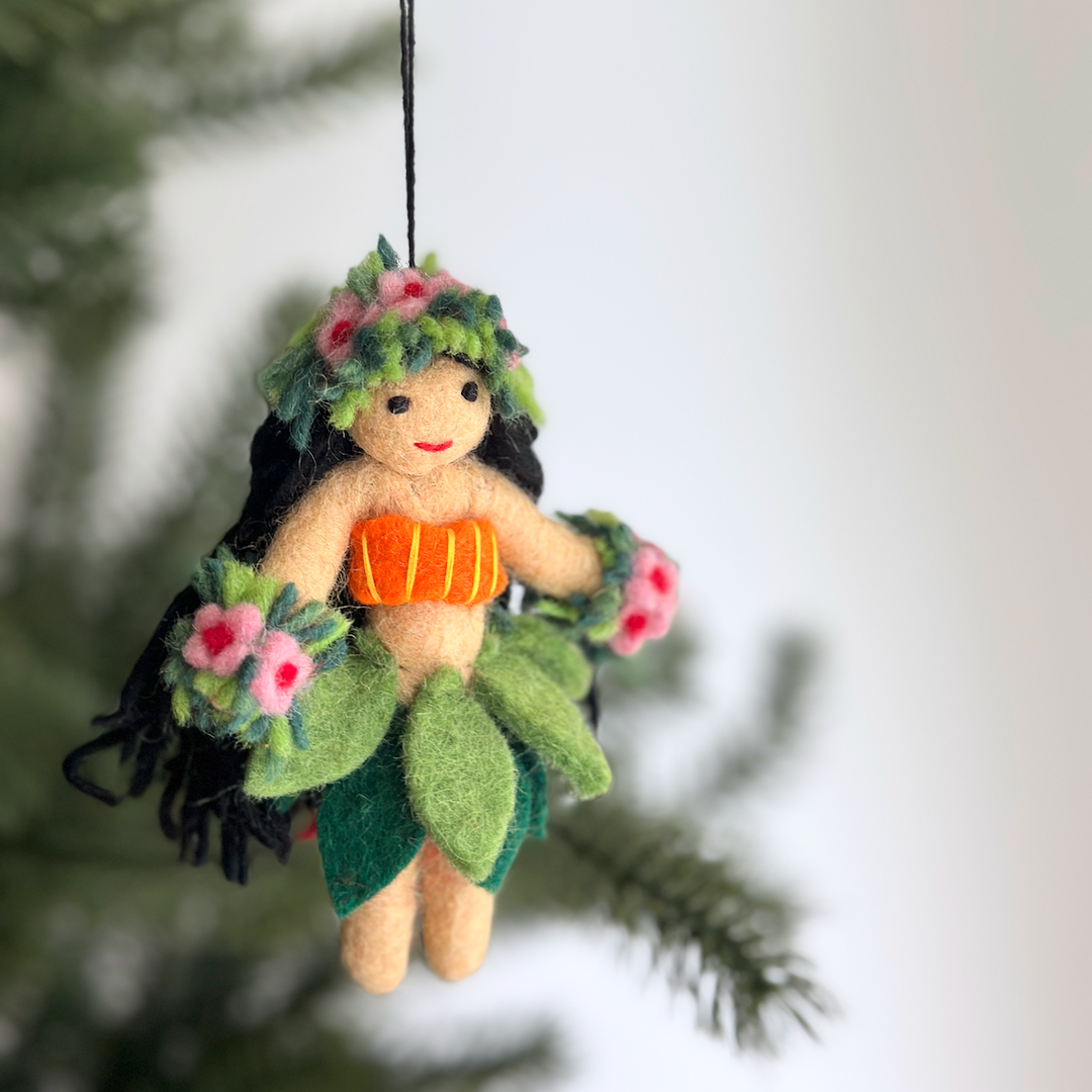 Hula Girl Ornament