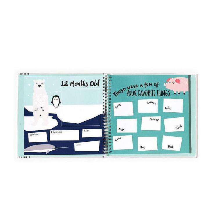 Lucy Darling Little Animal Lover Memory Baby Book