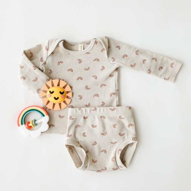 Lucy Darling Little Rainbow Baby Teether Toy Set