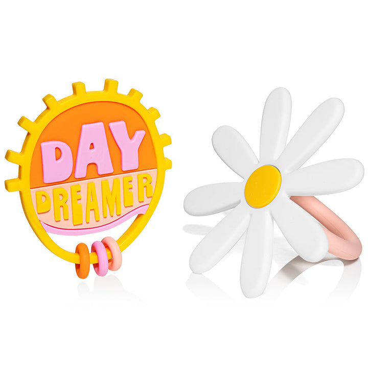 Lucy Darling Flower Child Baby Teether Toy Set