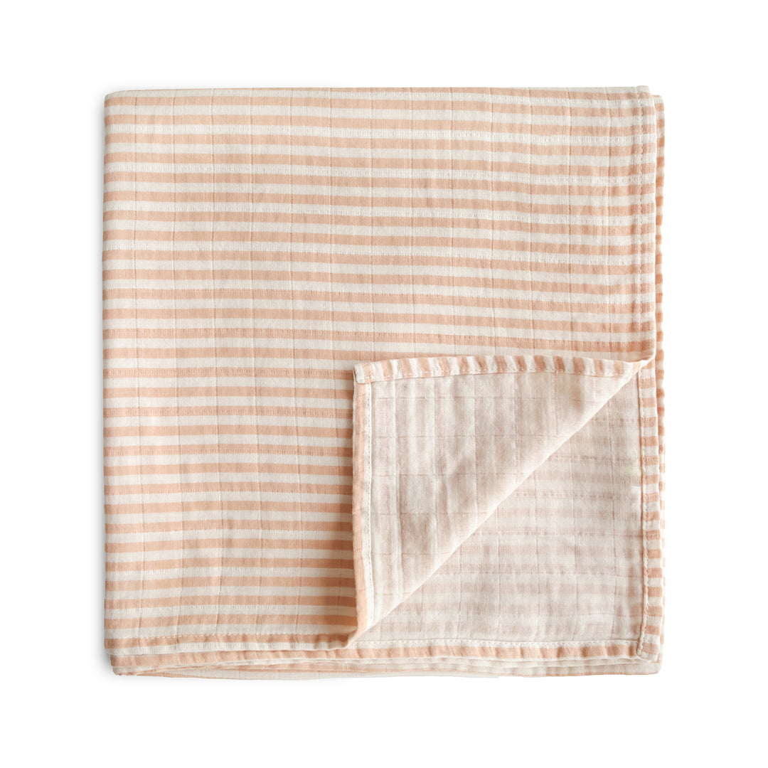 Organic Cotton Muslin Swaddle Blanket