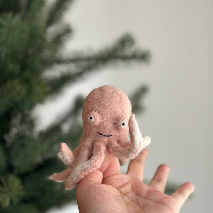 Octopus Finger Puppet
