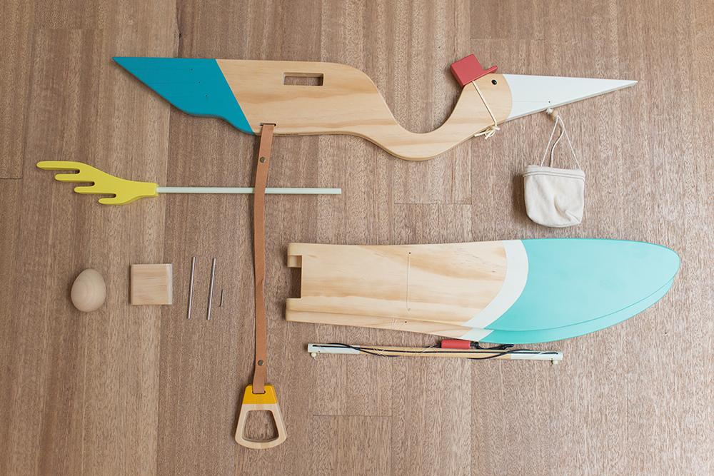 Eguchi Toys Stork Mobile, Large