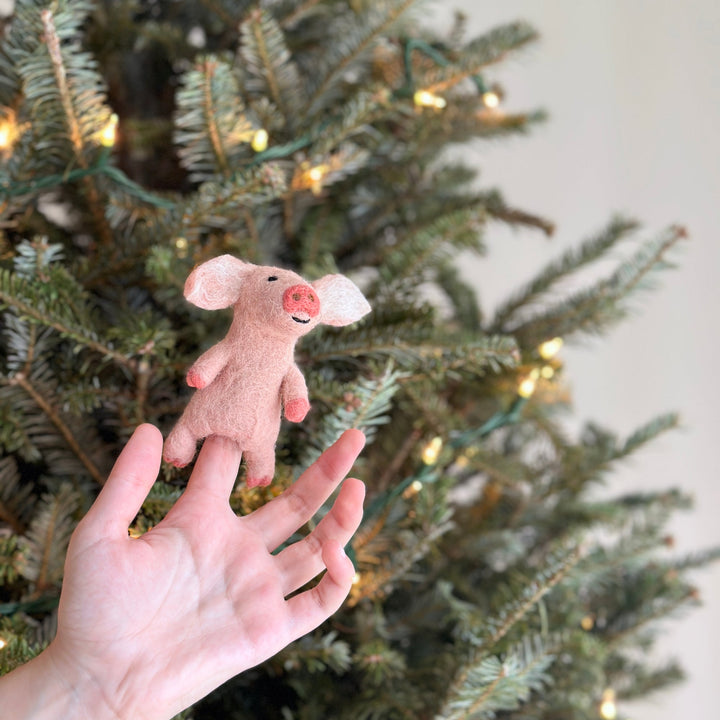 Pig Finger Puppet