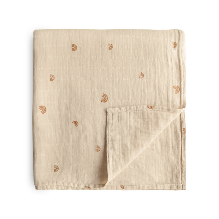 Organic Cotton Muslin Swaddle Blanket