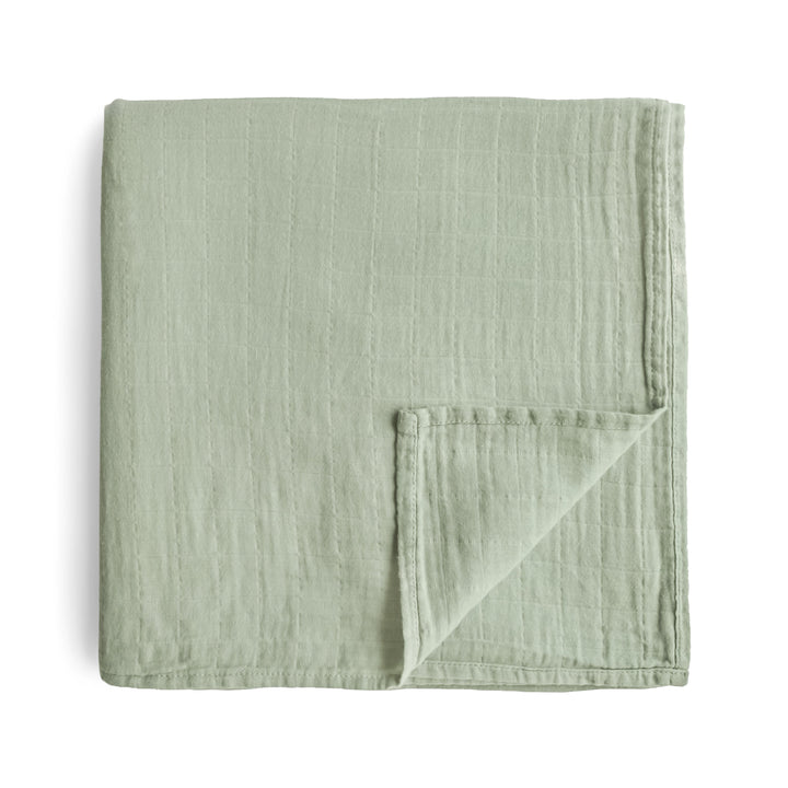 Organic Cotton Muslin Swaddle Blanket