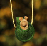 Fairyshadow Critter Necklace, Tan Mouse · view 1