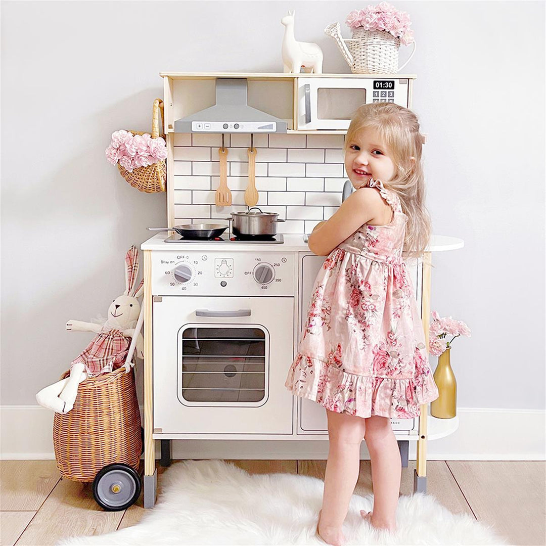 Tiny Land® Interactive Play Kitchen with Sounds &amp; Cookware