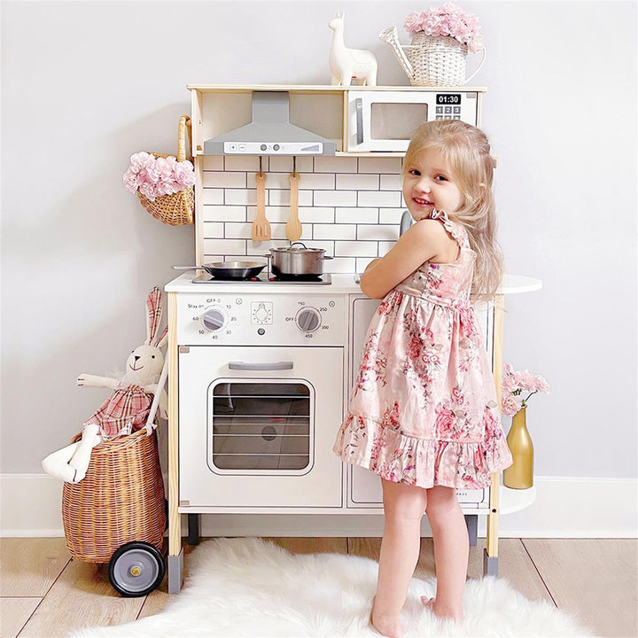 Tiny Land® Interactive Play Kitchen with Sounds &amp; Cookware
