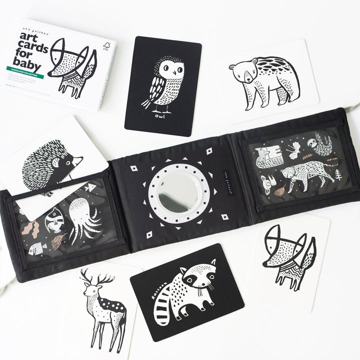 Baby Tummy Time Gallery with Mirror Bundle