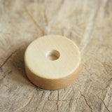 Waldorf Round Stand, a wooden Waldorf celebration piece by Tiny Fox Hole, cut and finished by hand from solid wood · view 1