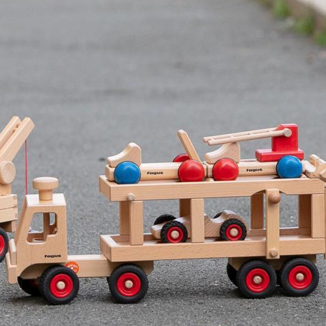 Fagus Wooden Car Transporter