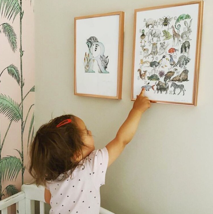 Animal Alphabet Print